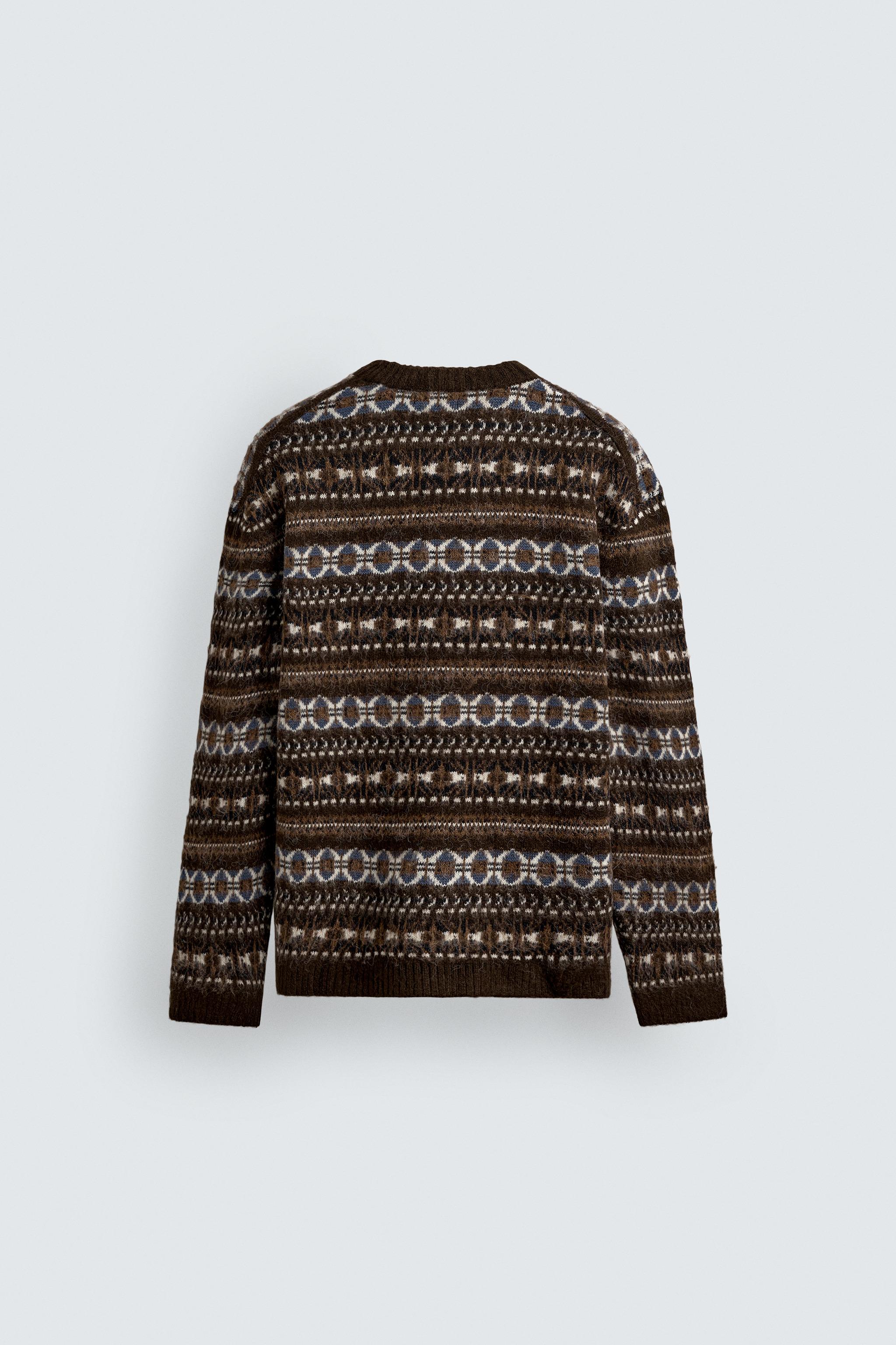 GEOMETRIC JACQUARD JUMPER